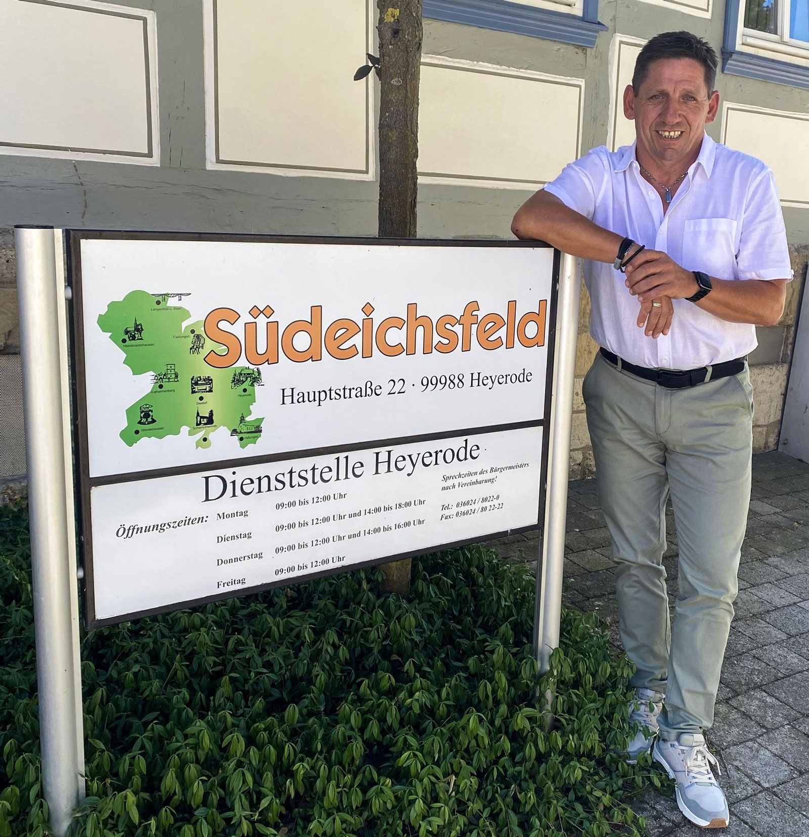 Andreas Henning, Bürgermeister Landgemeinde Südeichsfeld
